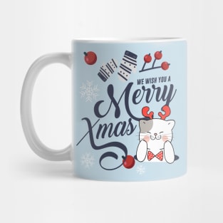 Cats Wish You A Merry Christmas Mug